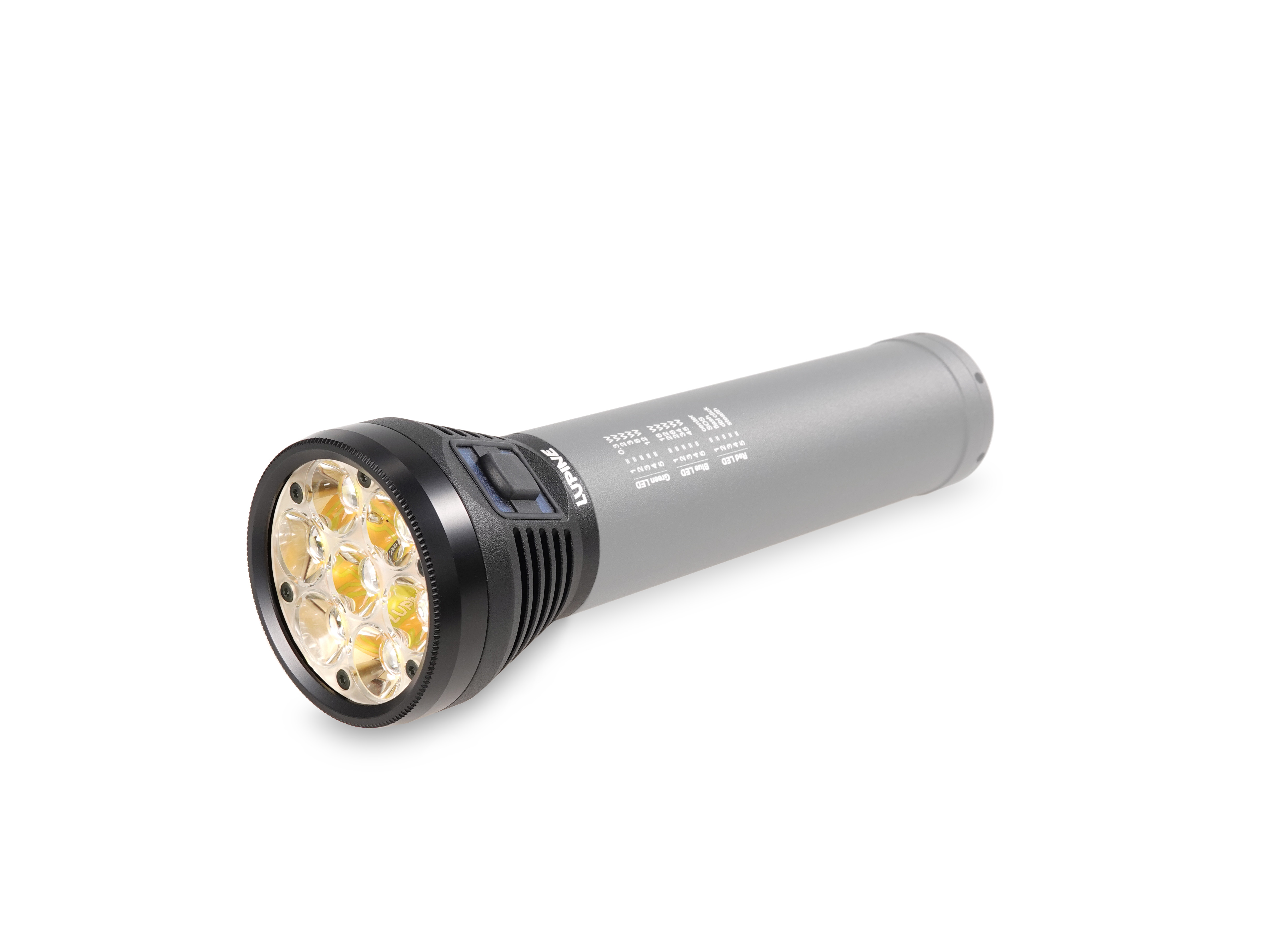 35-mm-Mini-LED-Lichtlupe, Handstandlupe, 10-fache Lupe mit LED