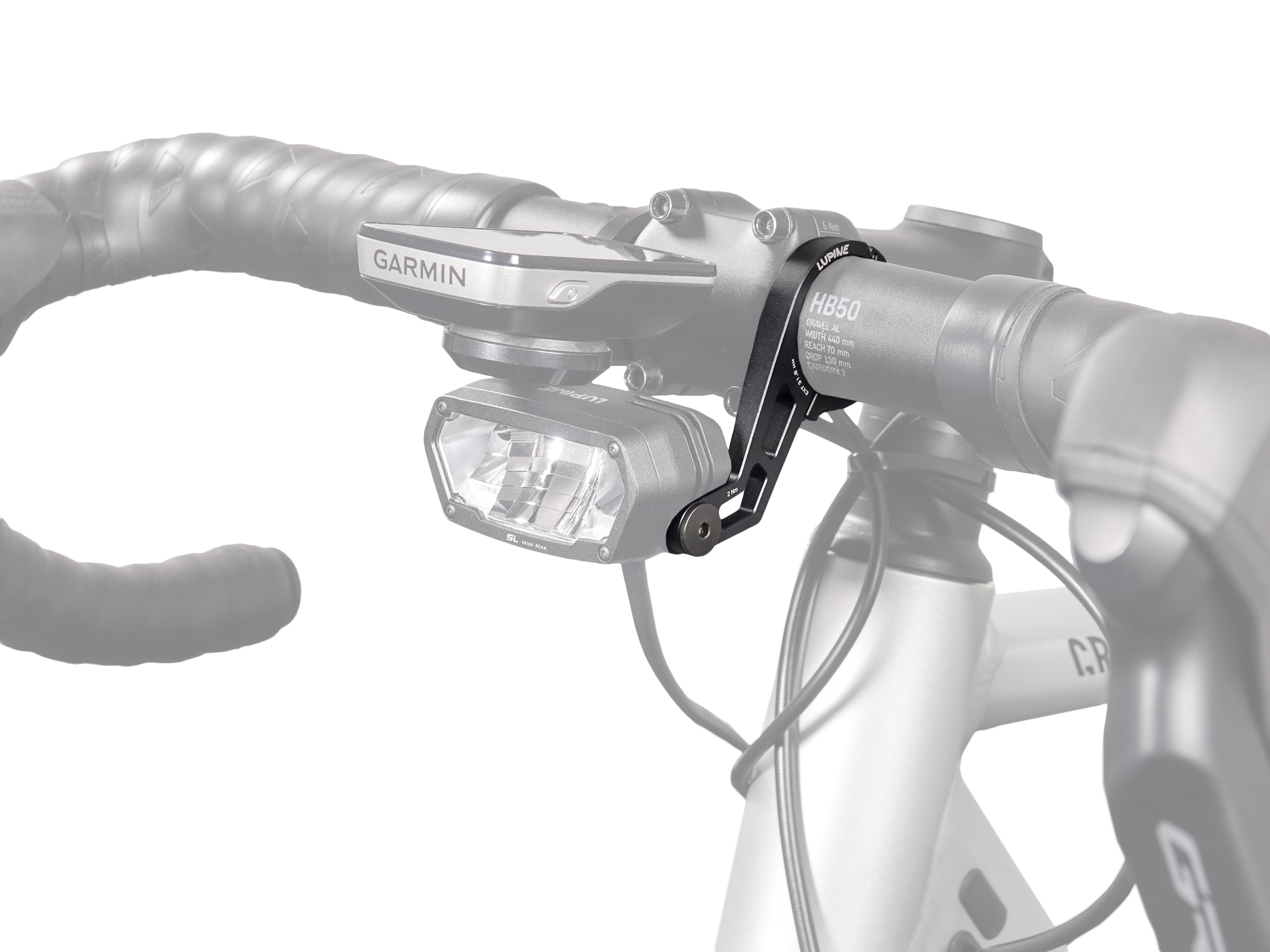 Lupine Luz Delantera para Bicicleta Eléctrica - SL X - Shimano - 35mm